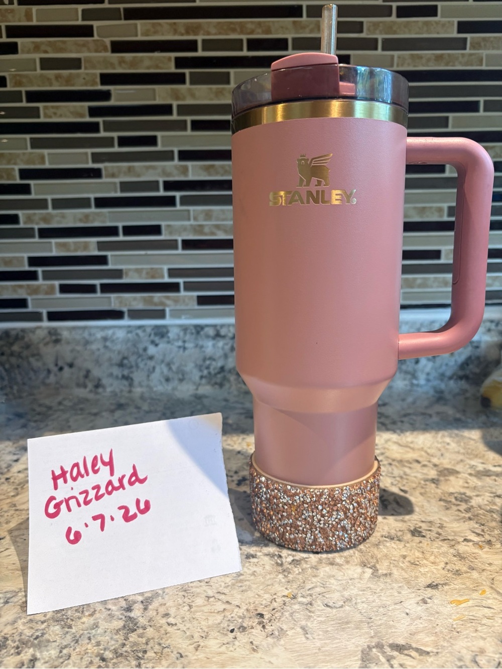 Stanley Antique Pink Quencher 40oz